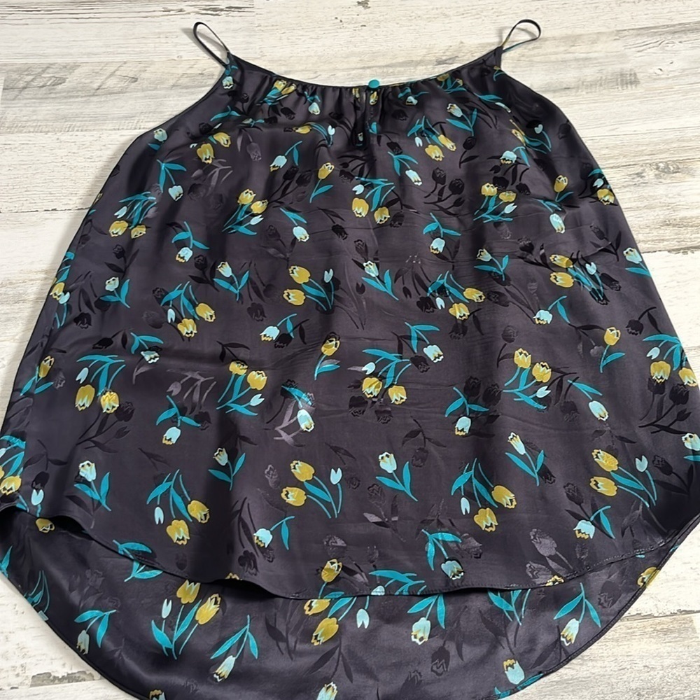 Rebecca Taylor Beaded Floral Tank Size 4 - Picture 5 of 8